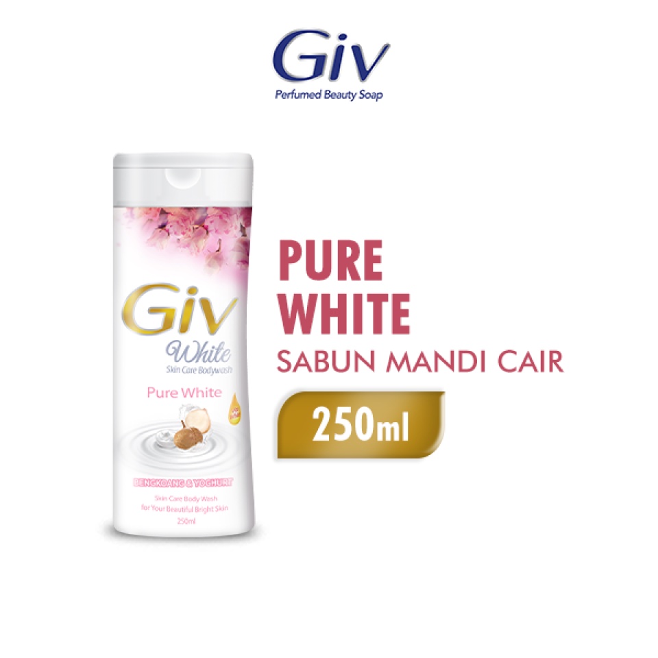 Giv Bodywash Bengkoang Botol 250ml