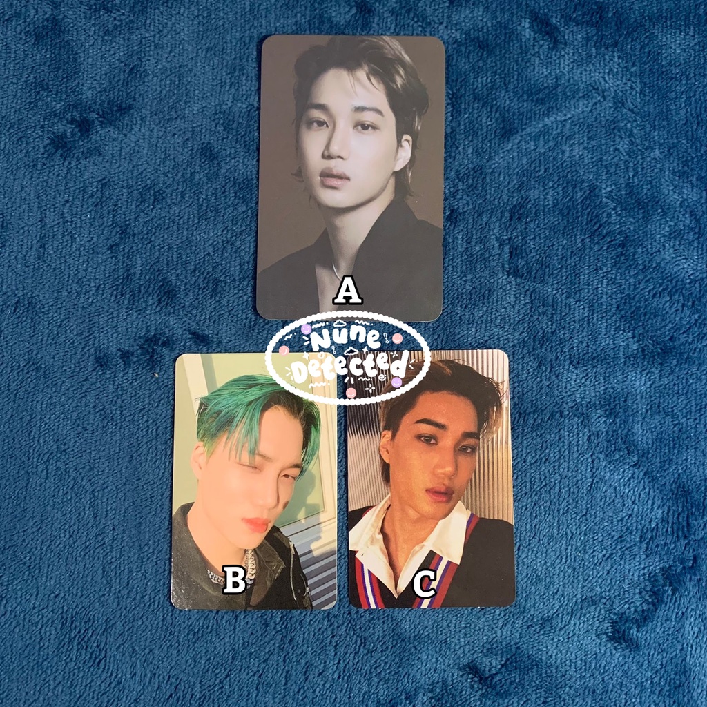 [BACA DESKRIPSI‼️] PHOTOCARD OFFICIAL KAI OBSESSION/MODERATO/FLO
