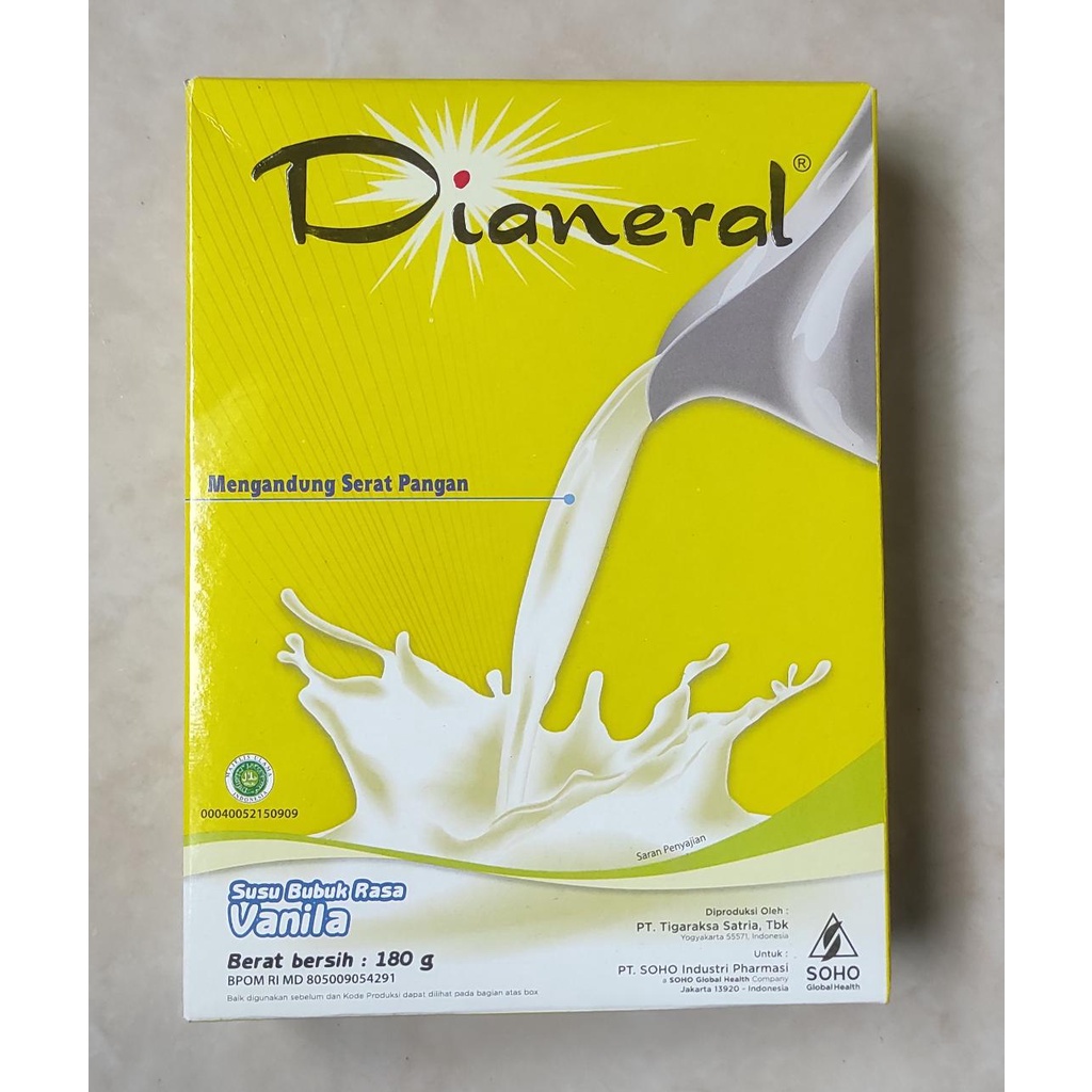 

DIANERAL VANILA 180 gr