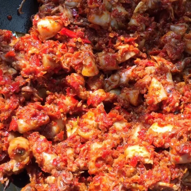

Cumi balado 250 gr