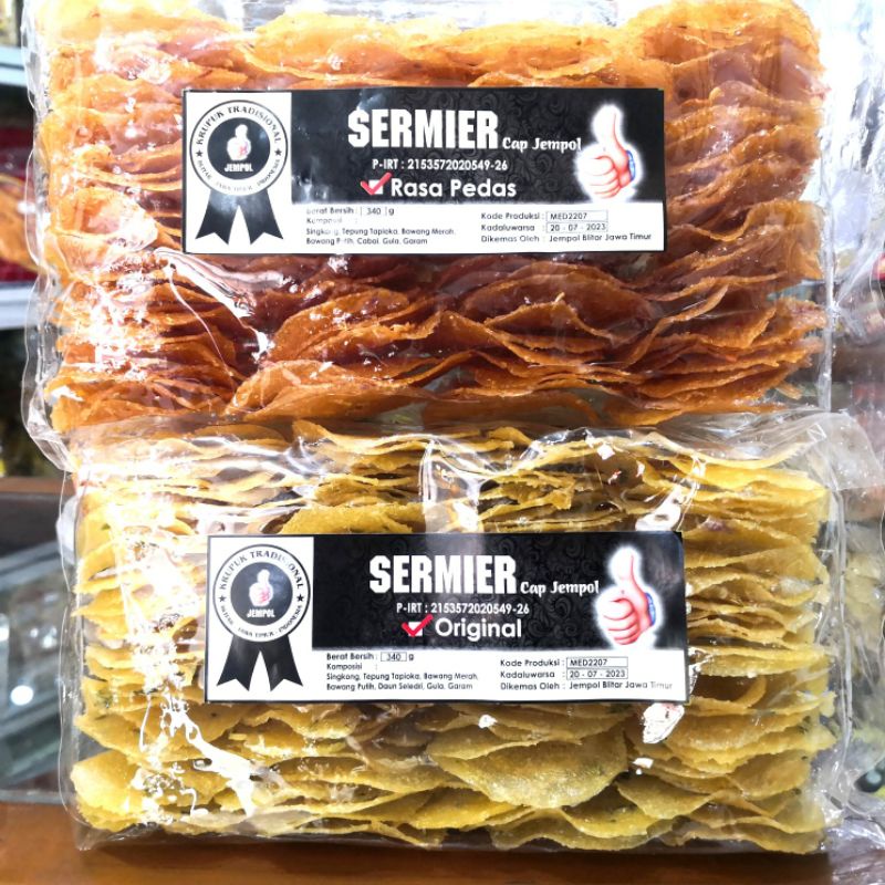 

kerupuk krupuk sermier
