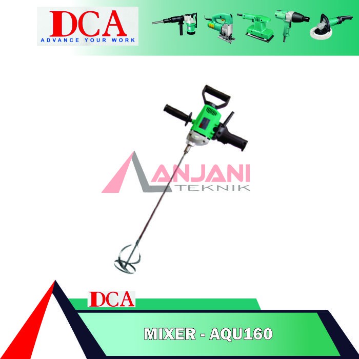 Dca Aqu 160 Mesin Bor Pengaduk Cat / Mixer Aqu160