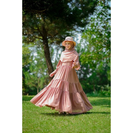 READY SET PASHMINA ALLICE KAZAMI - GAMIS MURAH & SYAR'I DRESS MURAH KHIMAR KAZAMI STORE OFFICIAL