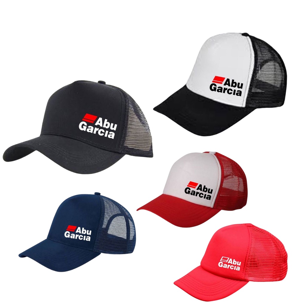 Topi Trucker - Abu Garcia - Mancing - Jaring - Unisex - Gudang Topi Bandung