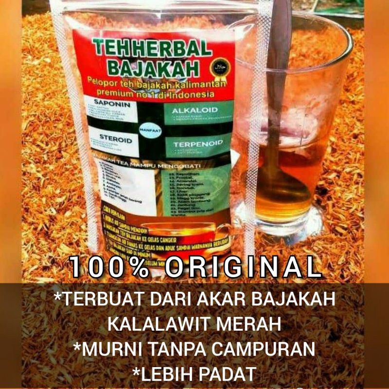 Teh Bajakah Akar Bajakah Kalalawit Merah Isi 15 Pcs Asli Kalimantan