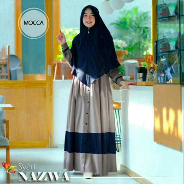 Ns FC Najibah Gamis Syar'i asdf AZZAHRA SYAR'I