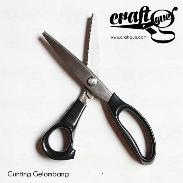 Gunting Gelombang/Curly Scissors