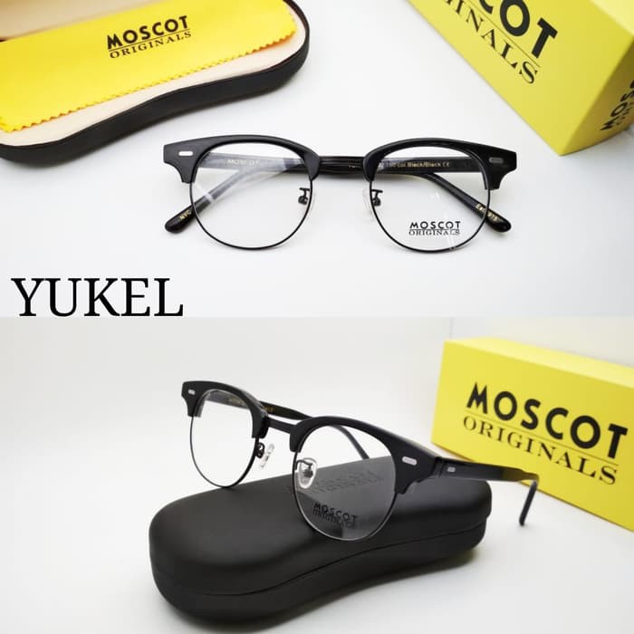 Jual Frame Kacamata Retro Pria Wanita Moscot Yukel Kualitas Premium