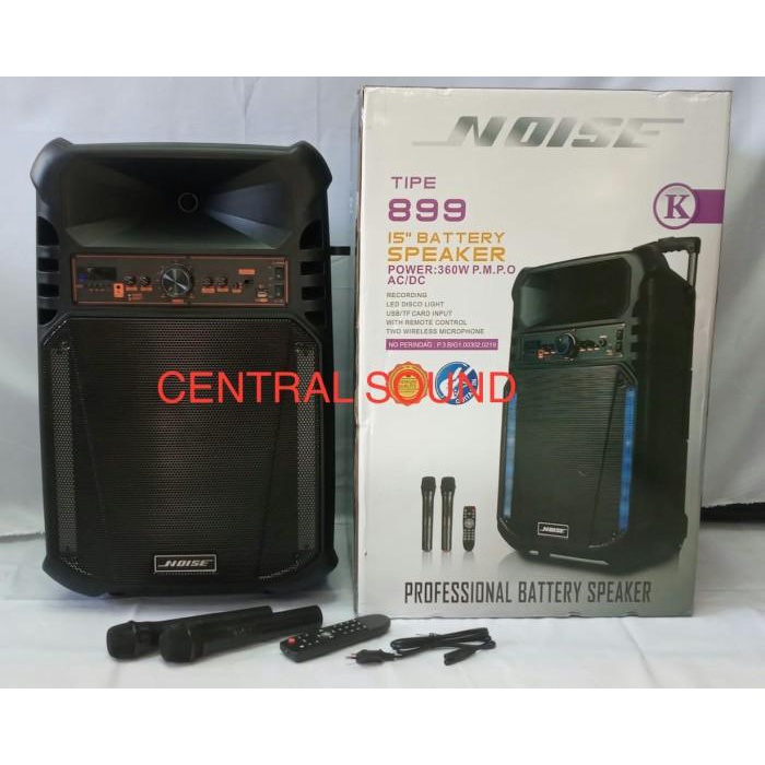 Speaker Portable Meeting Wireless Noise 899K 15 In Bluetooth Portable