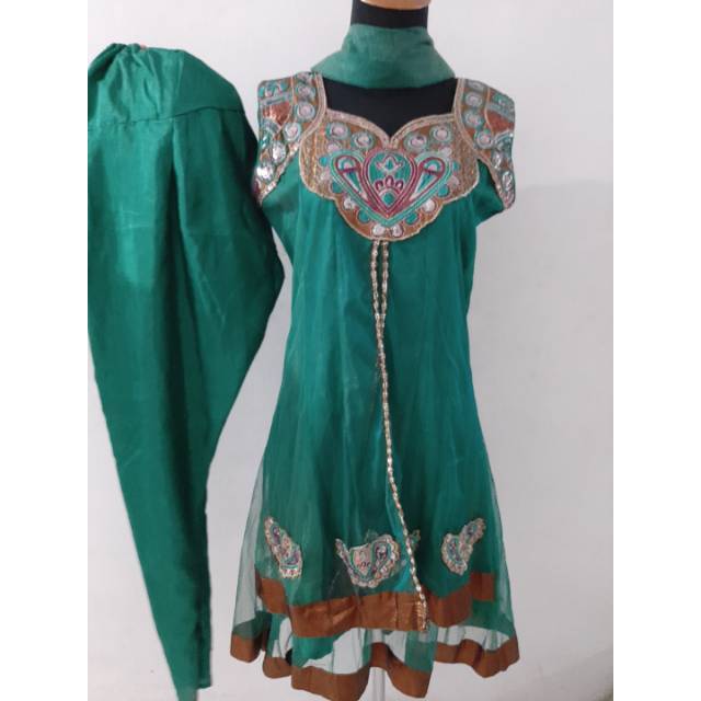 Baju india sale / baju remaja anak/ anarkali india / dress india / baju india