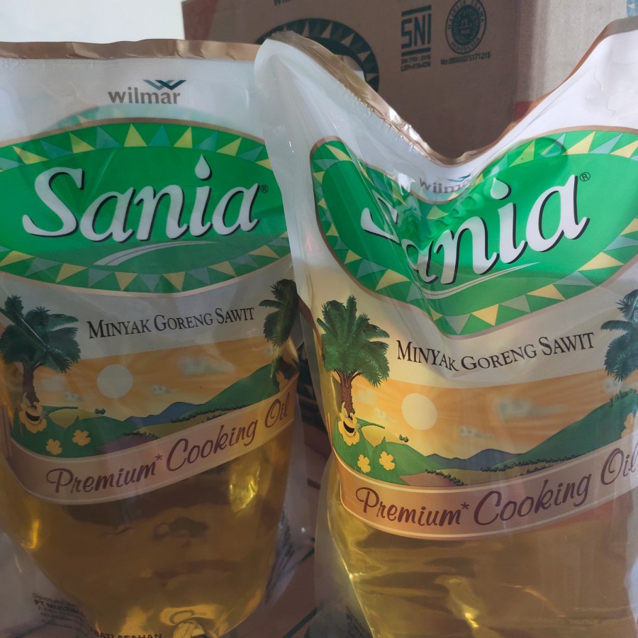 

sania minyak goreng 2 liter
