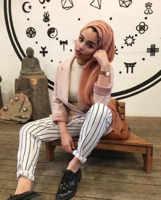 Stripe Pants Zira / Celana Basic Salur