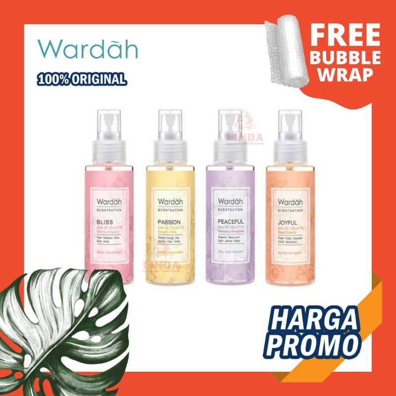 Wardah Scentation Body Mist 100 ml