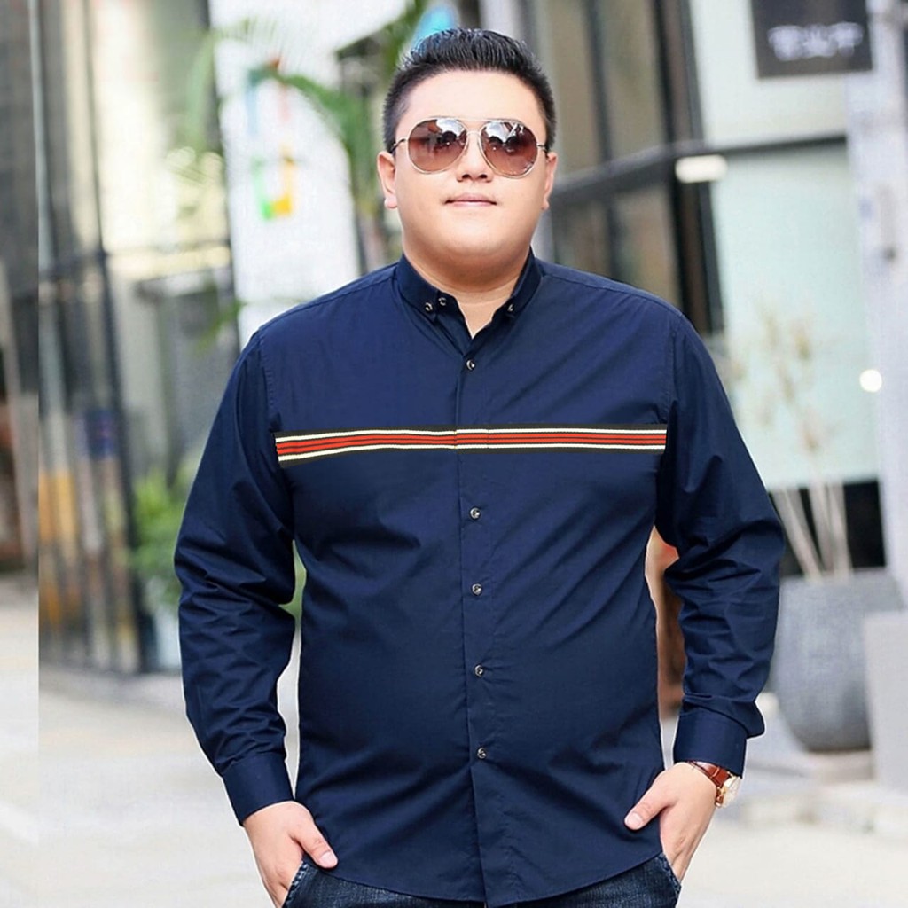 Kemeja Lengan Panjang Pria JUMBO BIG Dino Baju Atasan Kemeja Lengan Panjang Pria JUMBO BIG Dino Baju Atasan