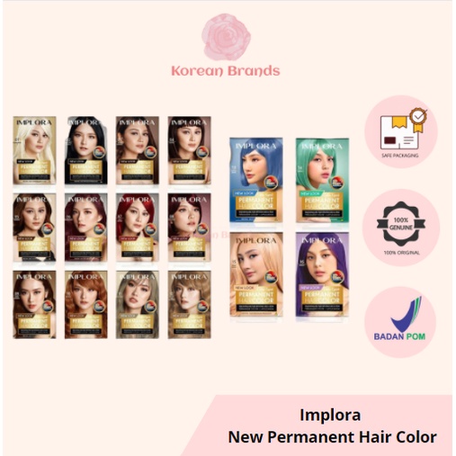Implora New Permanent Hair Color