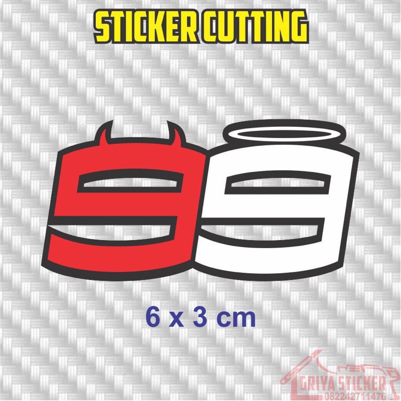 Sticker Jorge Lorenzo stiker MotoGP