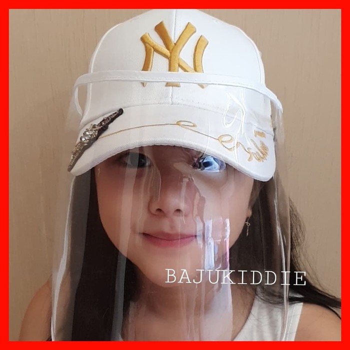 BAJUKIDDIE NY GUCCI CAP topi fashion branded import face shield masker Diskon