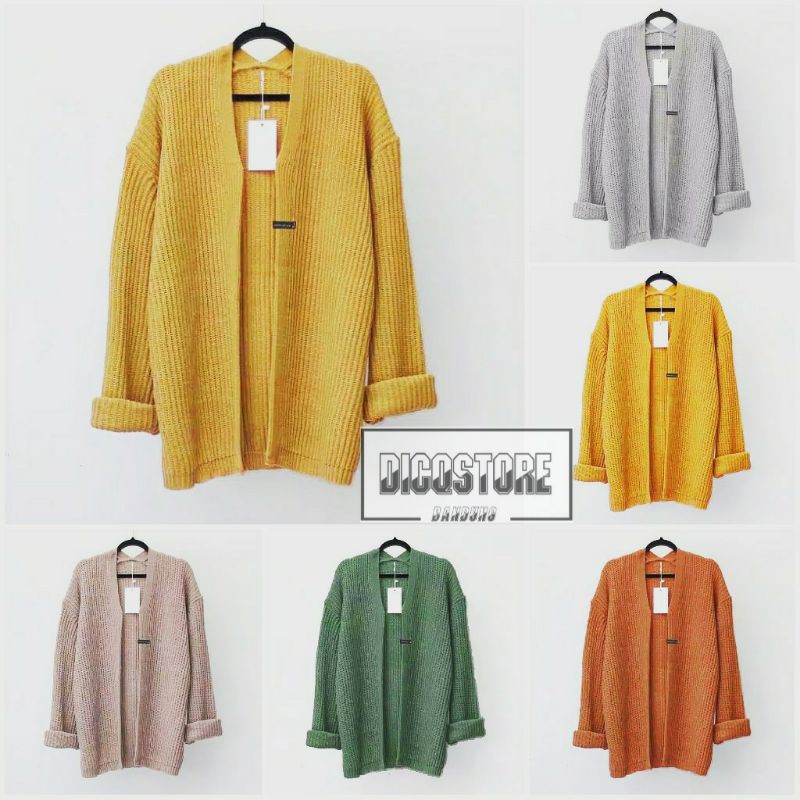 CARDY OUTER / Cardigan Oversize / Cardigan Wanita / Cardygan Rajut