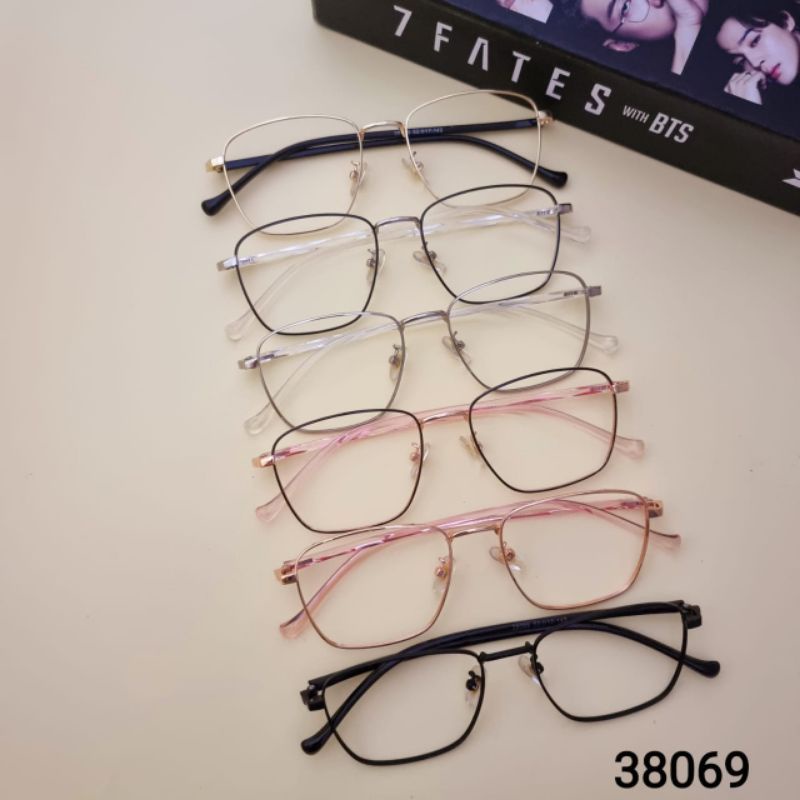 Kacamata Minus Photocromic | Kacamata Anti Radiasi (Paket Frame+Lensa) Frame Kacamata 38069