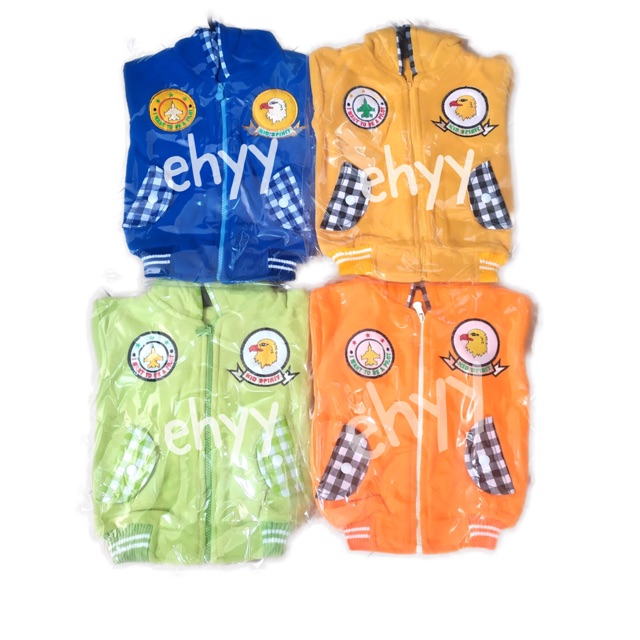 Jaket Bayi Anak Laki / Perempuan Pilot Usia 6 - 36 bulan