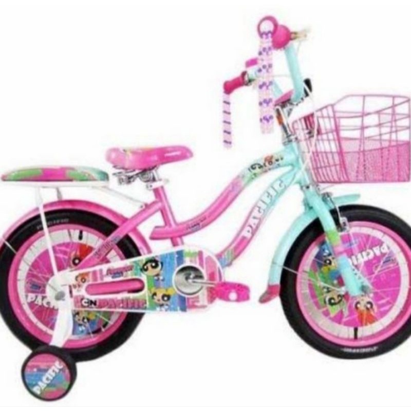 SEPEDA ANAK PACIFIC MINI ASTINA POWER PUFF GIRL 16 INCH