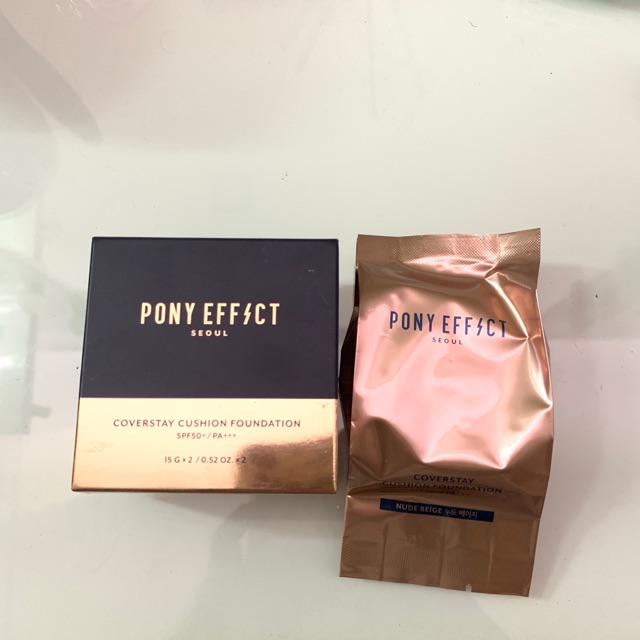 Pony effect coverstay cushion foundation refill nude beige