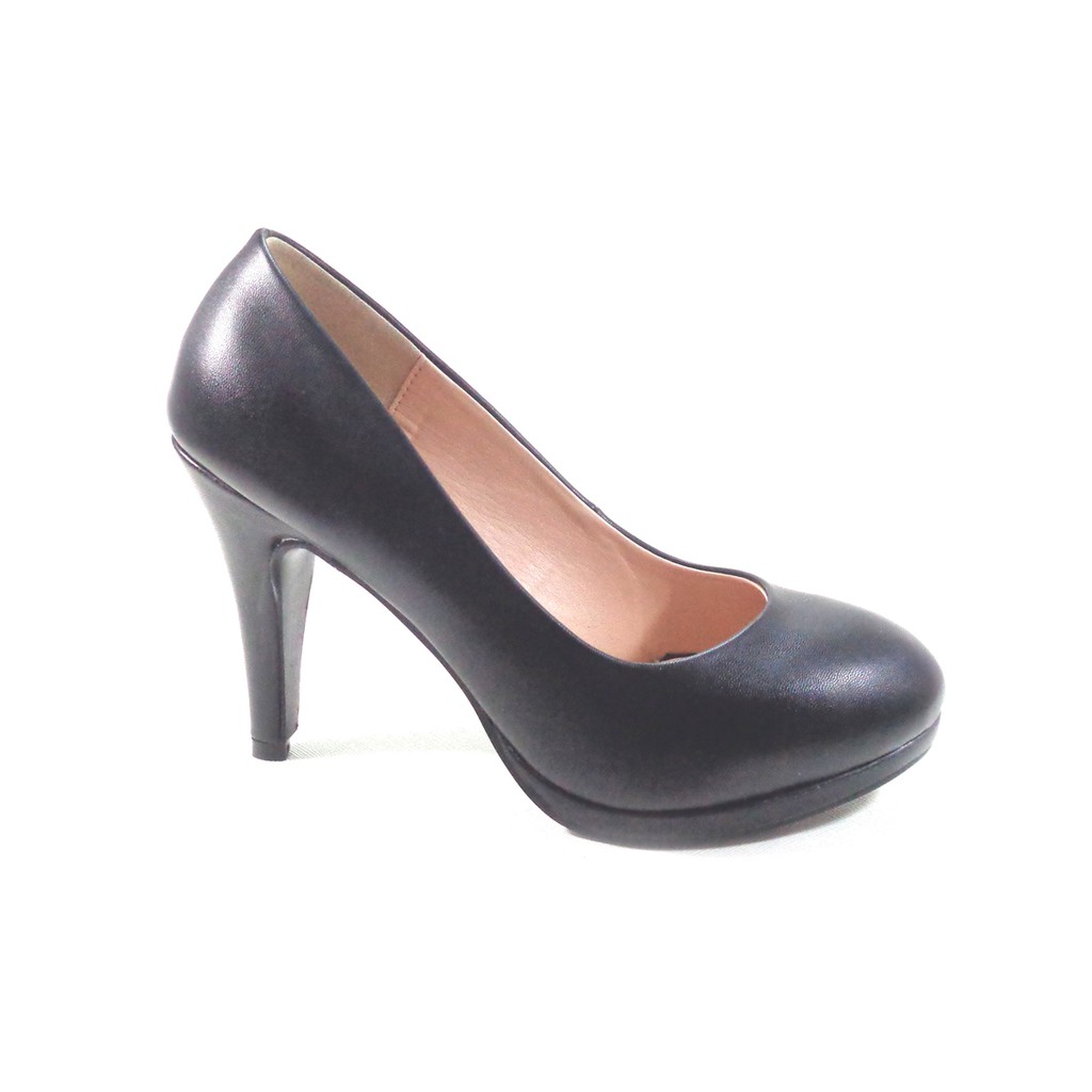 Workswell Sepatu  Kerja  Wanita  High Heels 9cm 085A Hitam 