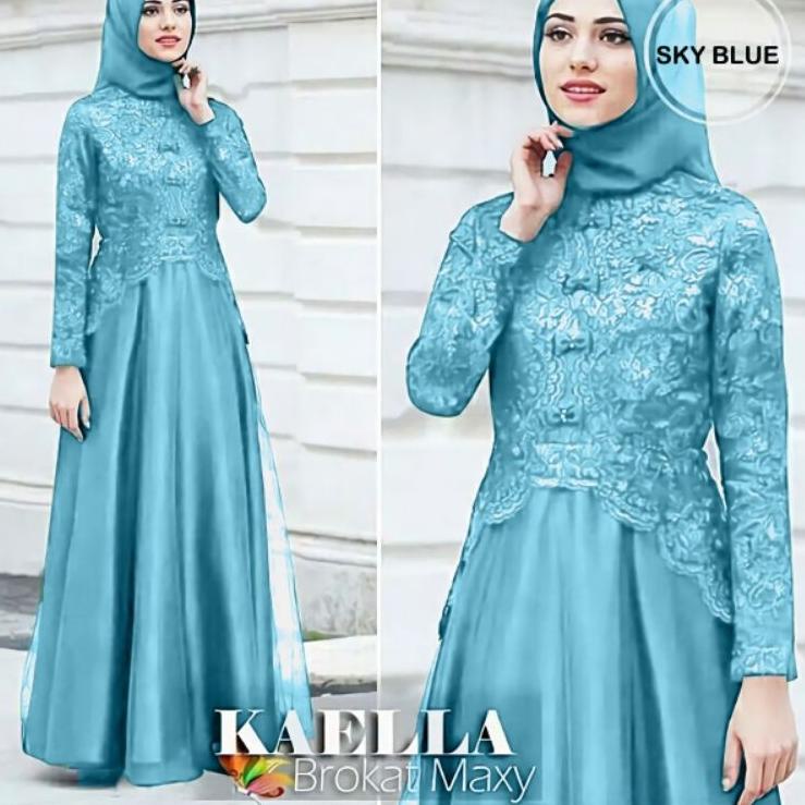 ➲ GAMIS BRUKAT TERBARU BRUKAT REMAJA BRUKAT MUSLIMAH BRUKAT MAXI GAMIS DEWASA Size M-L-XL-XXL ֍