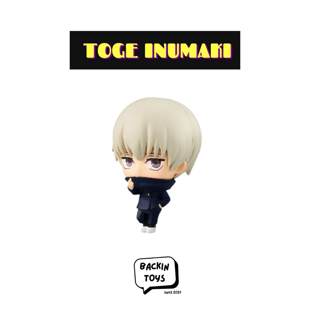 Action Figure Jujutsu Kaisen Capsule Figure 02 Gacha - Toge Inumaki ( BANDAI Gashapon )