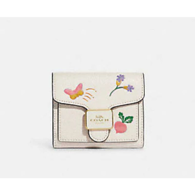 COACH WALLET WHITE SMALL
