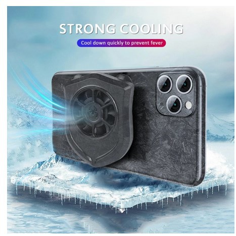 Cooling Fan Hurricane Mobile phone Universal cooler radiator mini port mlbb pubg codm free fire P11