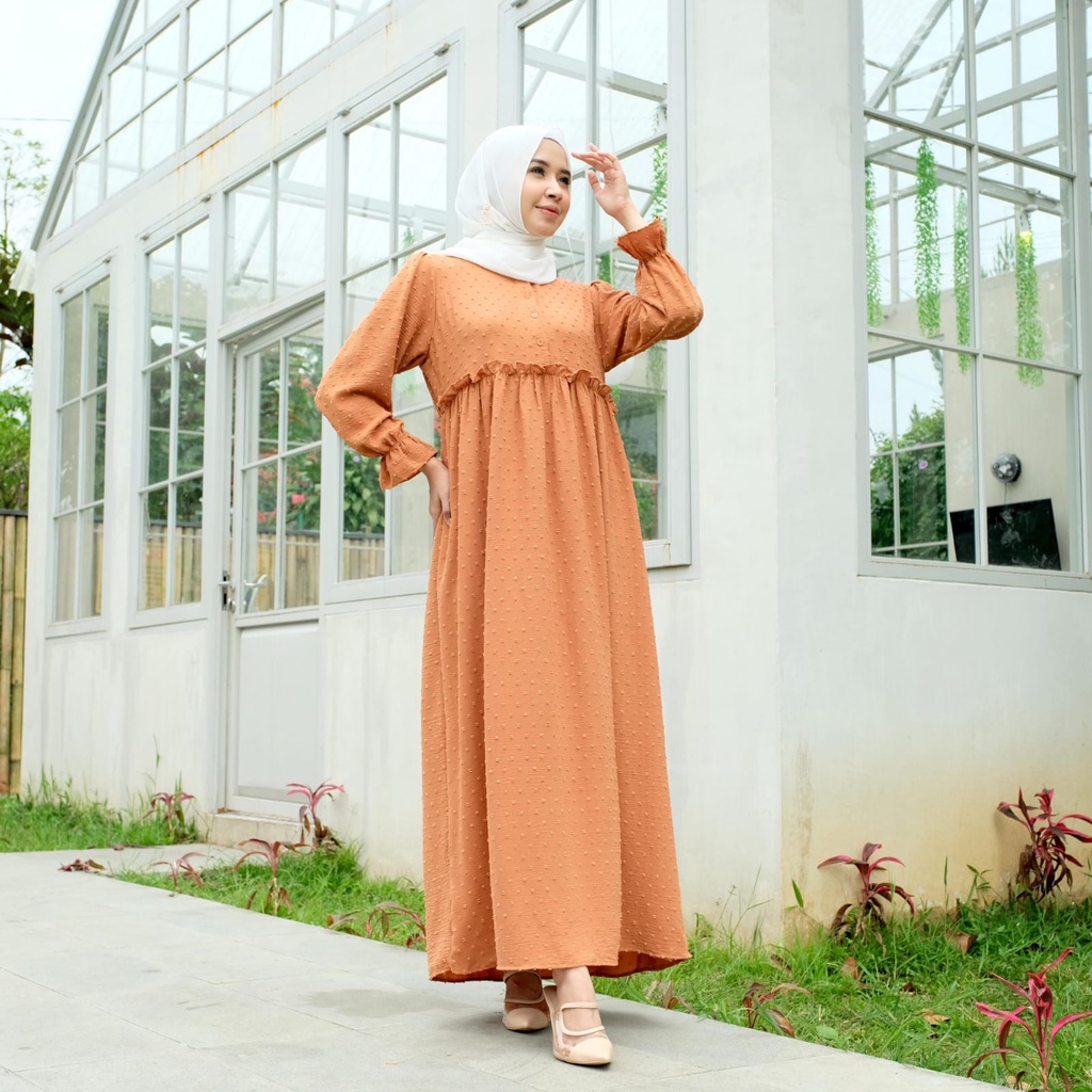 MAWAR DRESS / DRESS RAYA / DRESS SIMPLE / DRESS KONDANGAN