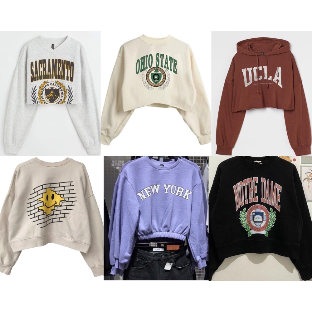 Sweater Wanita Edisi Crop