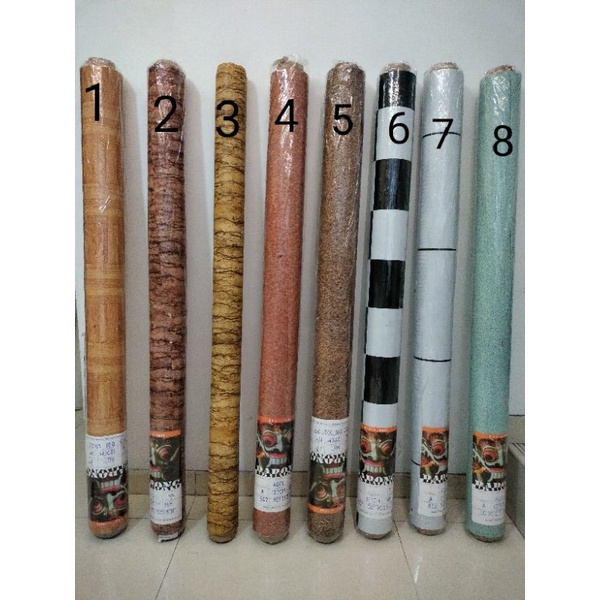 jual karpet plastik vinyl meteran untuk lantai dan meja tinggi karpet 1,2 meter