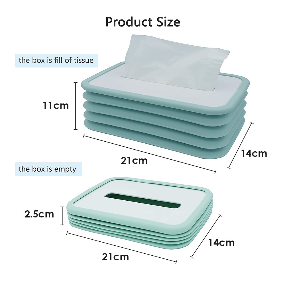 Kotak Tisu Silikon Silicone Box Tissue