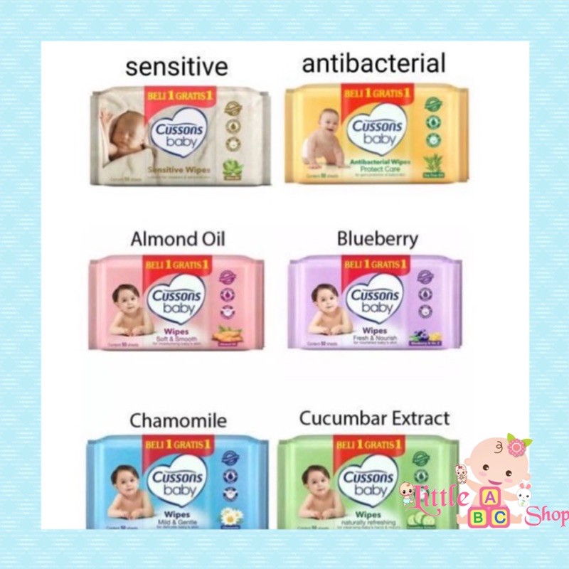 Cussons Baby Wipes Tissue Basah Buy 1 get 1