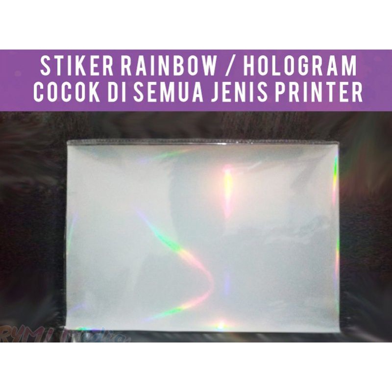 

STIKER HOLOGRAM INKJET A4 ANTI AIR DAN LUNTUR STIKER HOLOGRAM A4