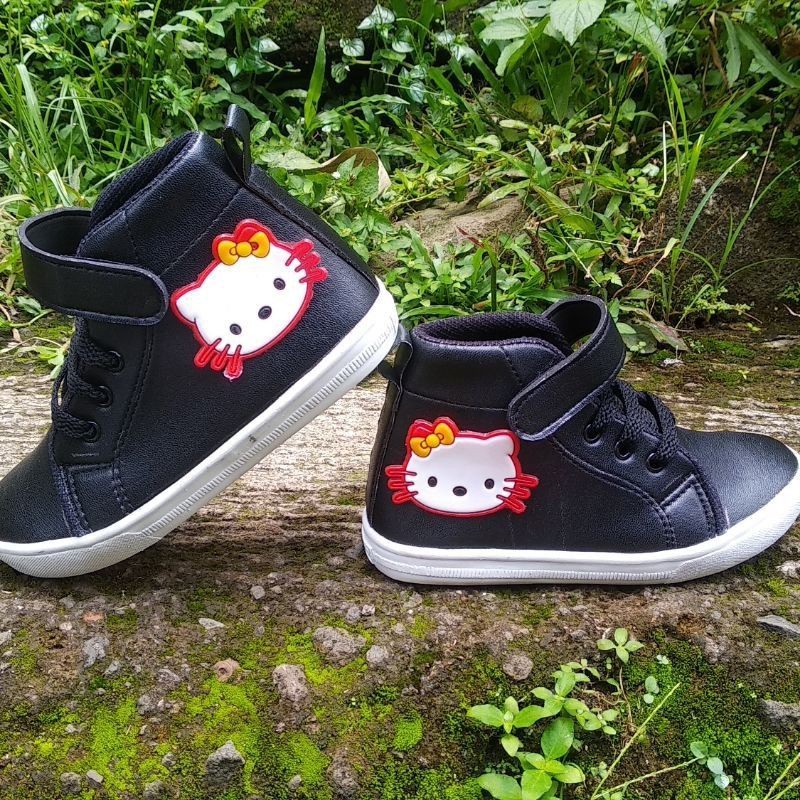 sepatu sneaker boots anak motif kartun KTY 22-25