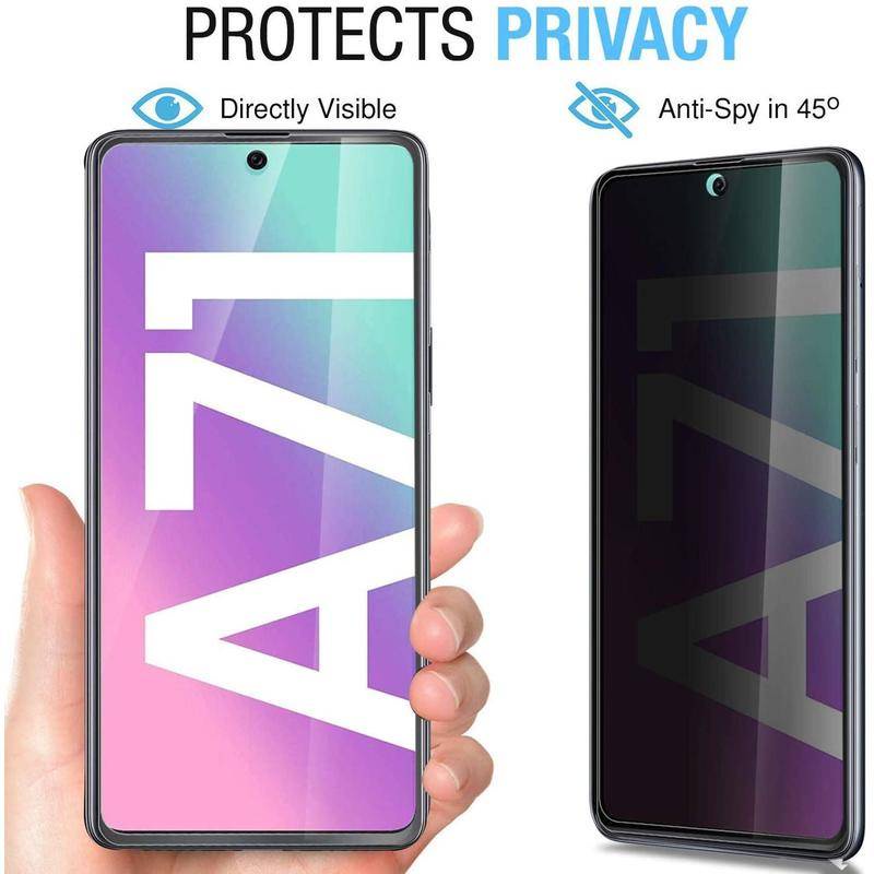 Pelindung Layar Tempered Glass Anti Spy Untuk XiaoMi Max 2 2s 3 Poco M3 X2 X3 Pro 5G 10T 11 6 6X A2 8 9X 9T CC9 CC9e Lite