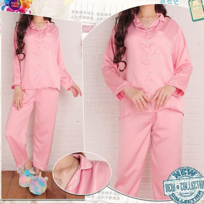 SPECIAL BAJU TIDUR PIYAMA PIYAMA TOSCA / SUTRA - MODEL TERBARU