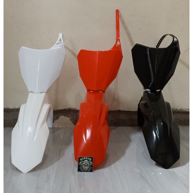 spakbor dan papan nomor crf 250/450 new plus lampu led 6 mata