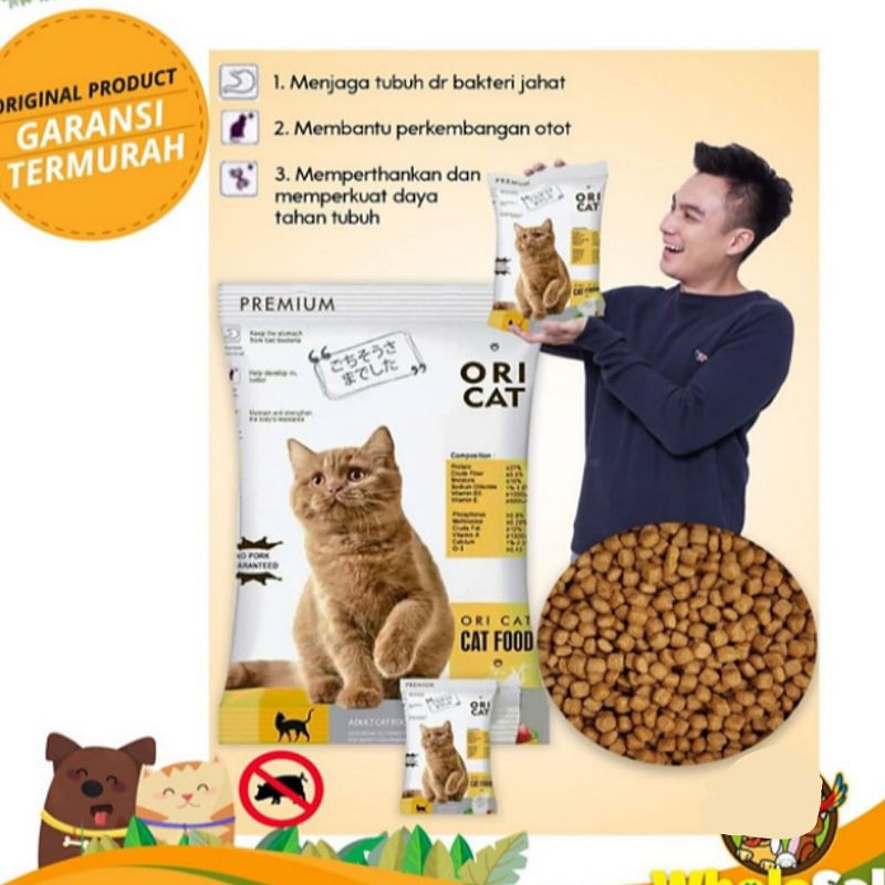 Ori Cat Adult Premium 20 Kg Makanan Kucing Oricat food 20kg