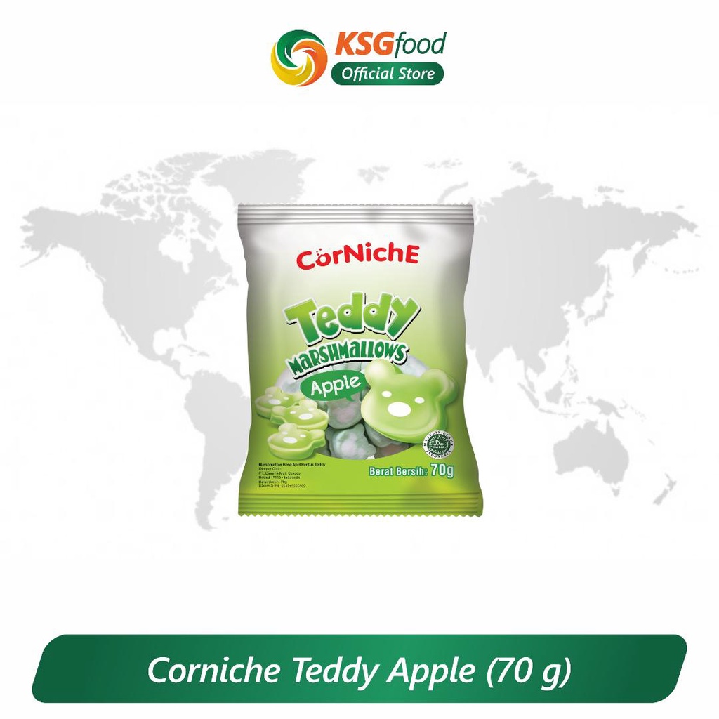 

CORNICHE TEDDY APPLE MARSHMALLOW
