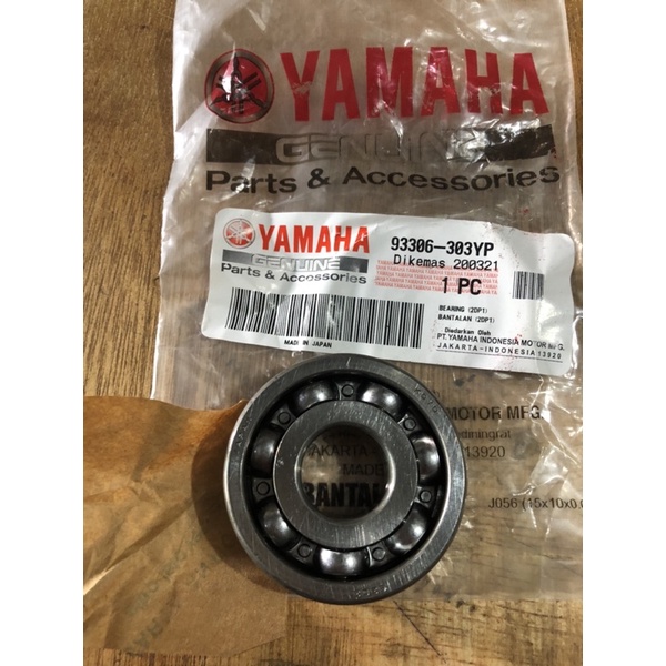 BEARING LAHER AS RODA BELAKANG YAMAHA NMAX N MAX 155 6303 ORIGINAL YGP