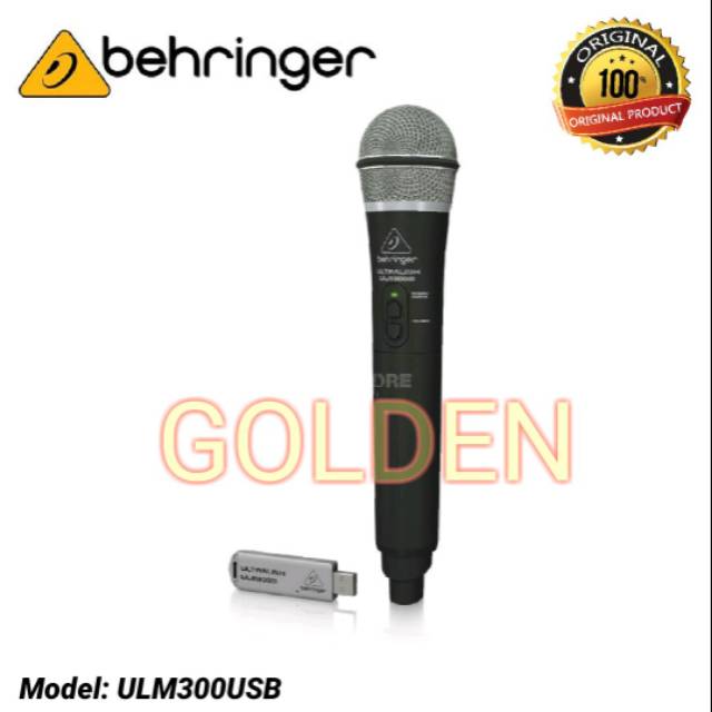 Mic Wireless Behringer ULM300 USB Original Product