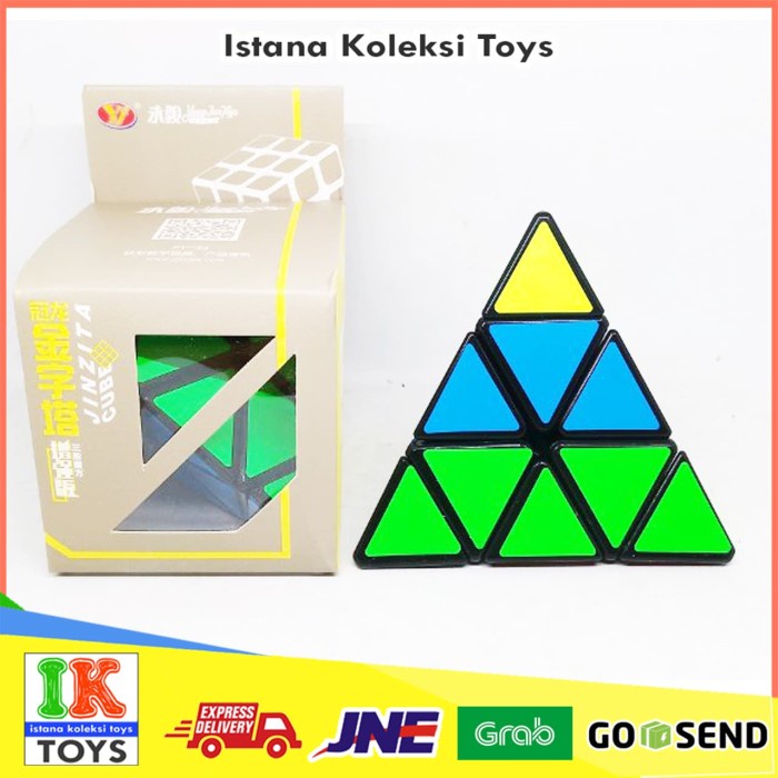 Rubik Segitiga Piramid Yongjun Pyraminx Asli Original