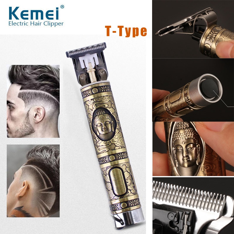 KEMEI KM-1974C Profesional Trimmer - KM 1974 Alat Cukur Rambut