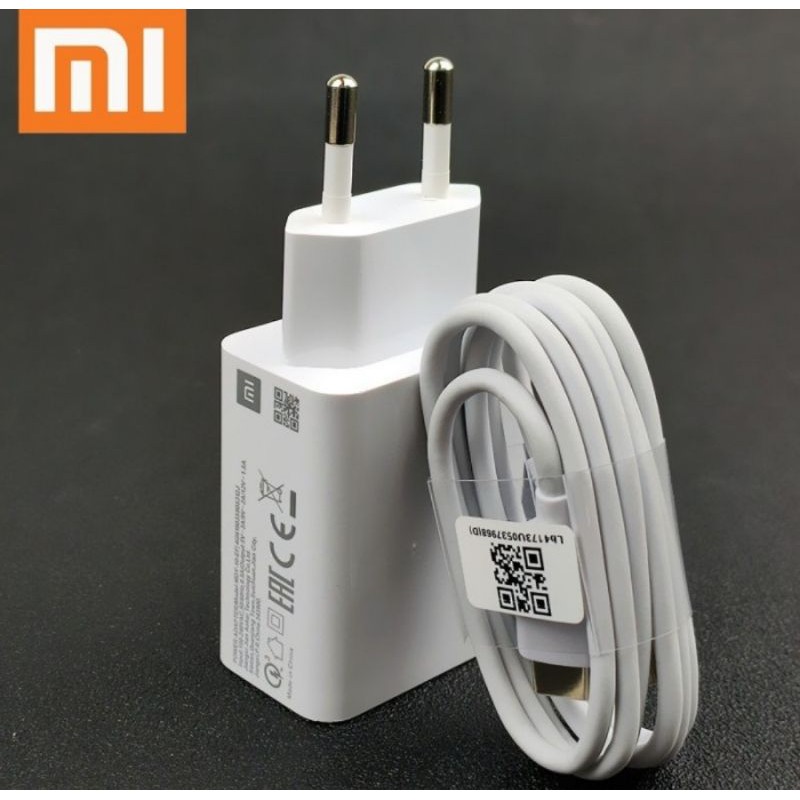 CHARGER XIAOMI ORIGINAL MDY-09 - EW (FAST CHARGING) USB TYPE C