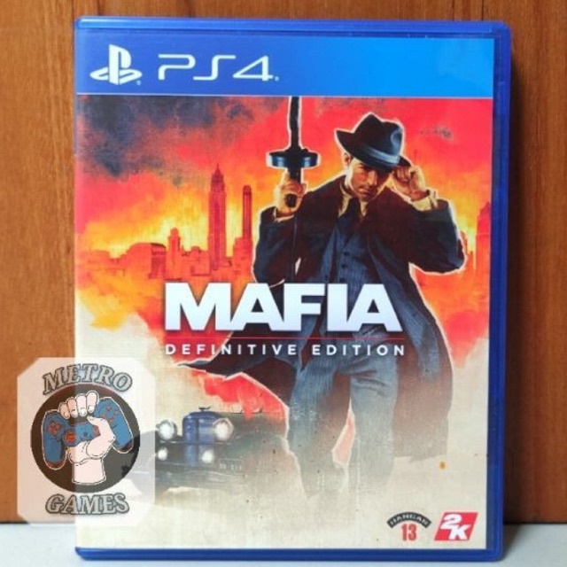 PS4 Mafia Definitive Edition PS4 Kaset Mafia Definitiv Playstation PS 4 5 Definitiv CD BD Game Games Mafiadefinitive Ps4 Ps5 Original mafia 3 Region 3 Asia Reh