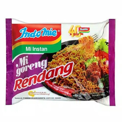 

indomie Goreng Rasa Rendang - Mie instan Goreng - 91gr